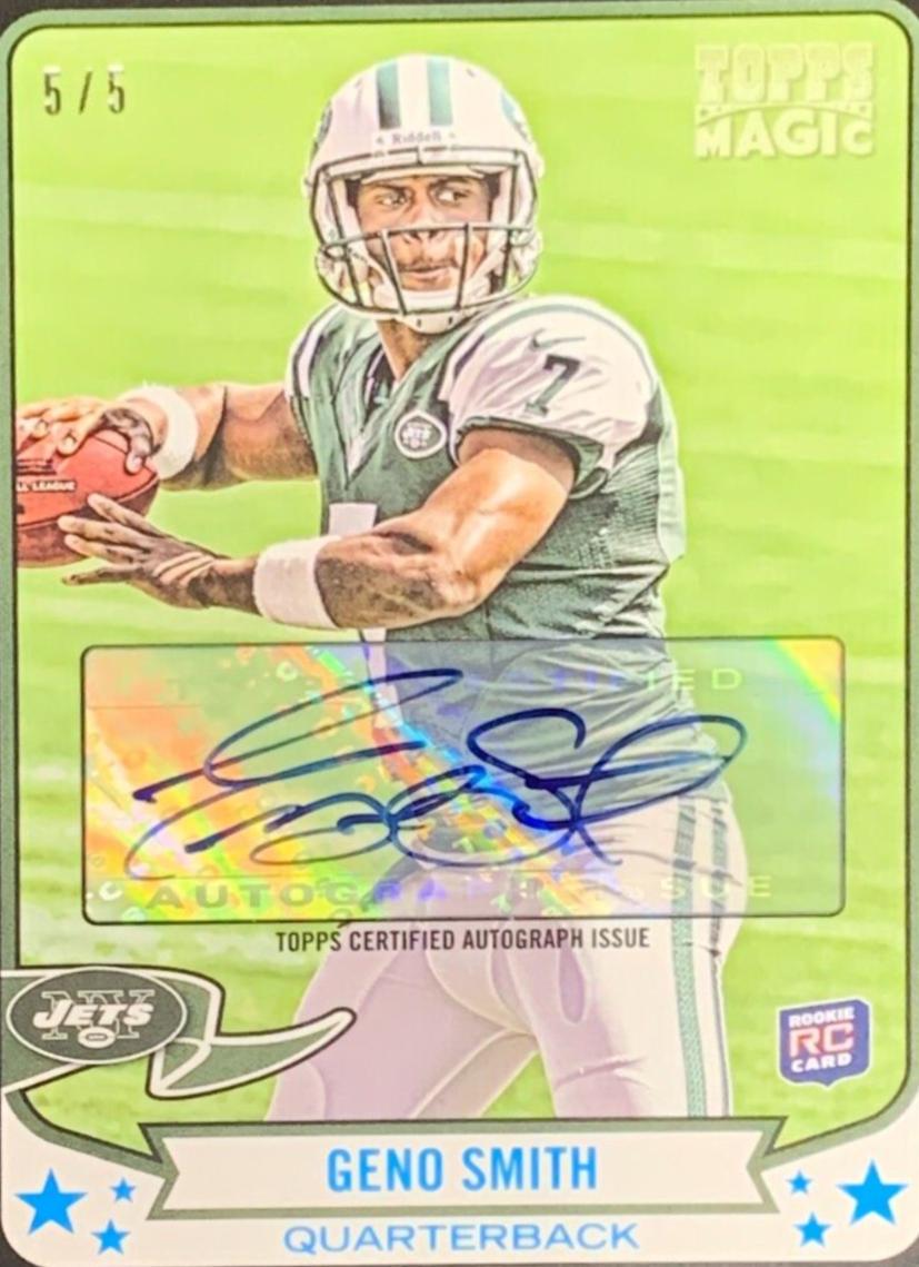 Geno Smith [Autograph Black Bordered] #150