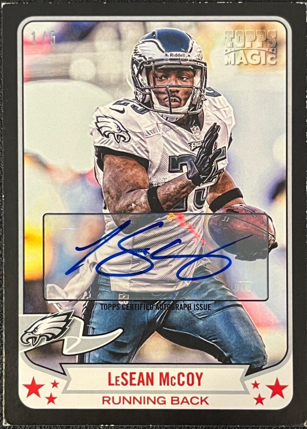 LeSean McCoy [Autograph Black Bordered] #141