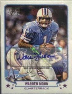 Warren Moon [Autograph] #218