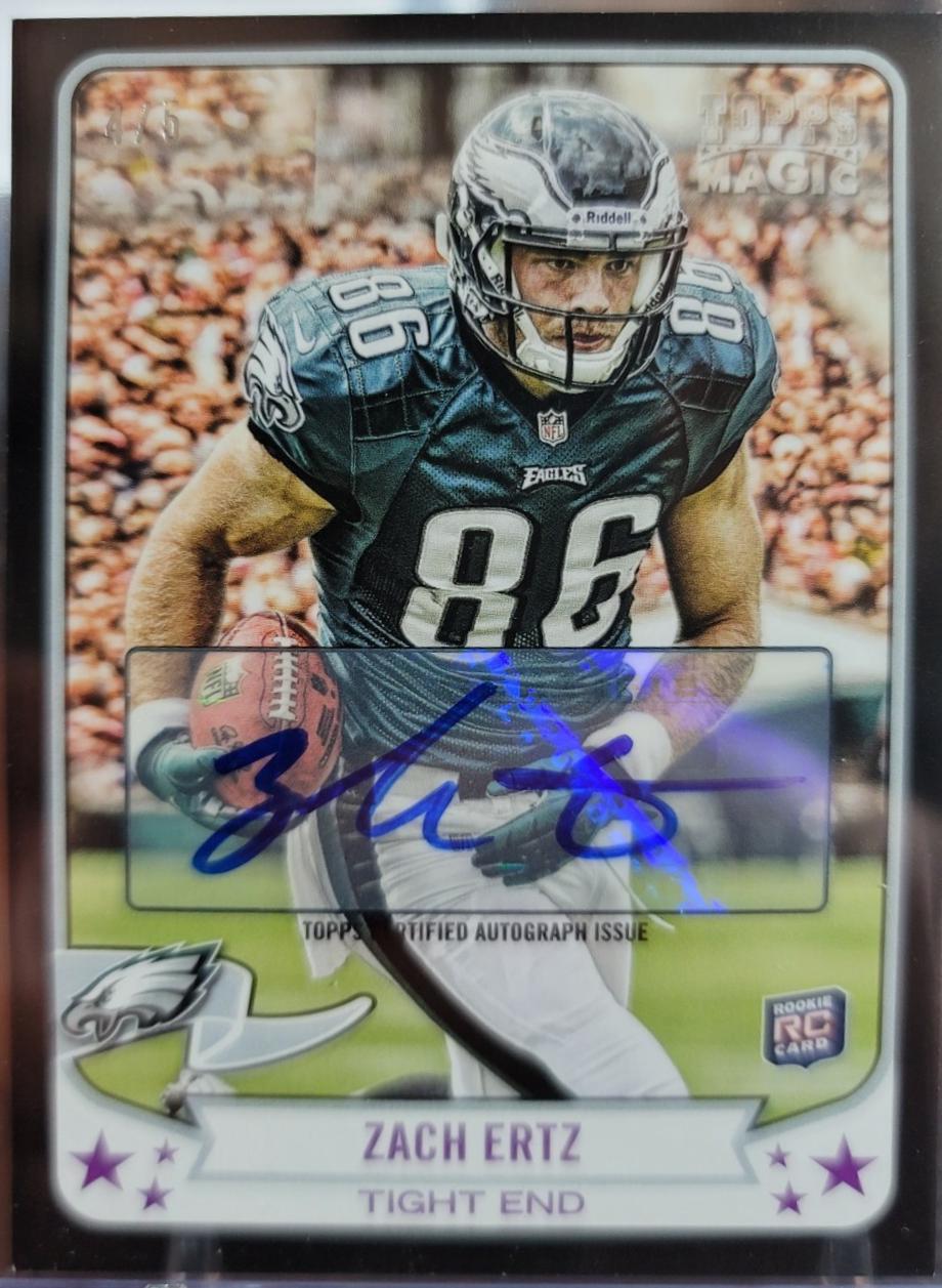 Zach Ertz [Autograph Black Bordered] #90