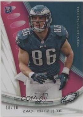 Zach Ertz [Pink Refractor] #142
