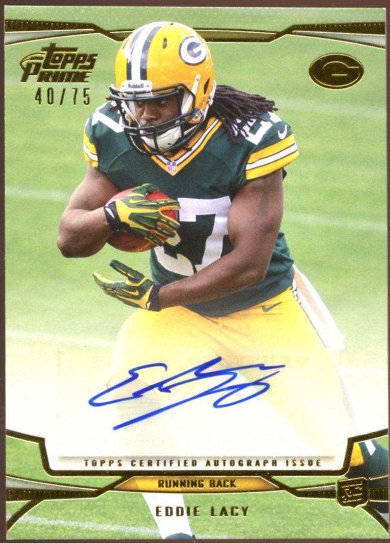 Eddie Lacy [Both Hands in Autograph Gold] #150