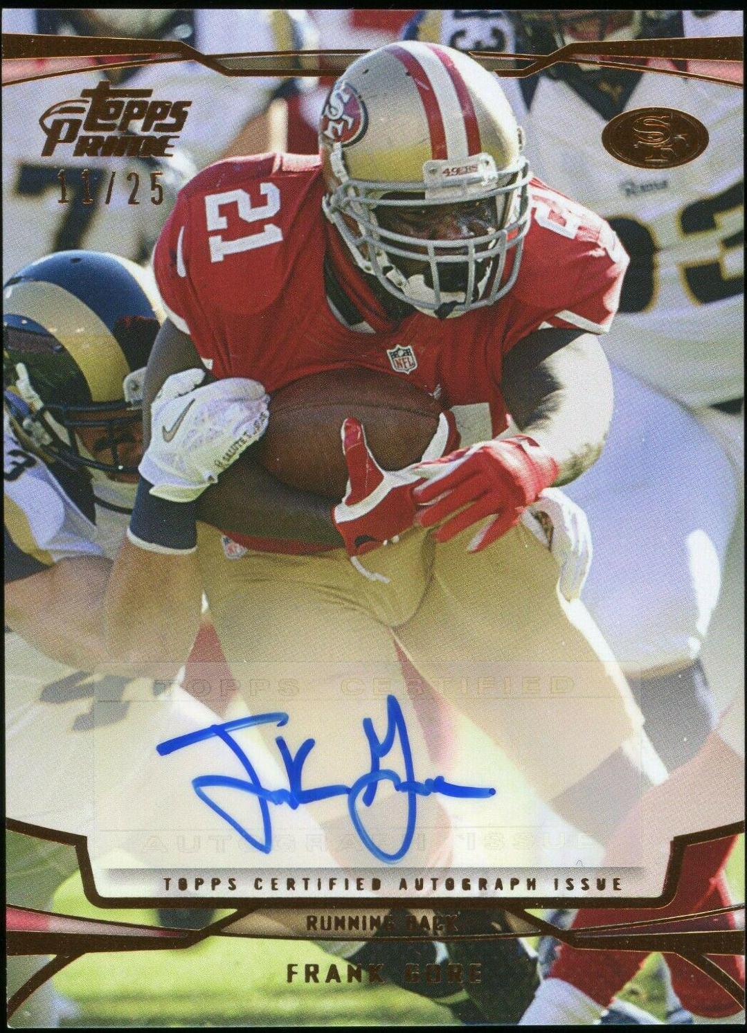 Frank Gore [Autograph] #21