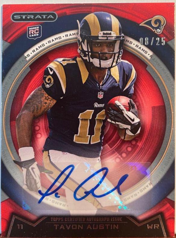 Tavon Austin [Autograph Ruby] #149