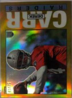 Derek Carr [Gold Refractor] #18