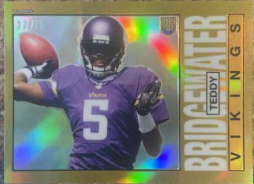Teddy Bridgewater [Gold Refractor] #6