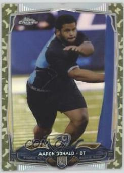 Aaron Donald [Camo Refractor] #175