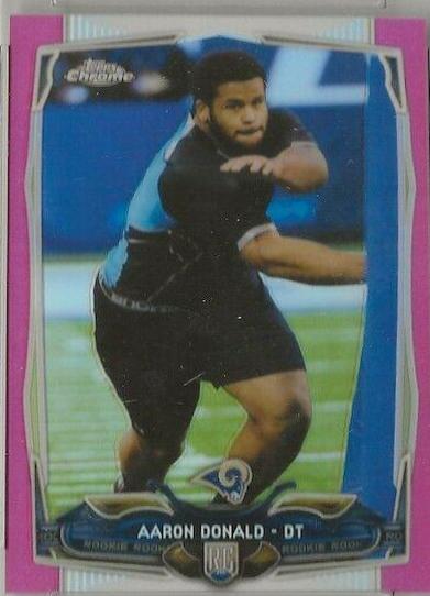 Aaron Donald [Pink Refractor] #175