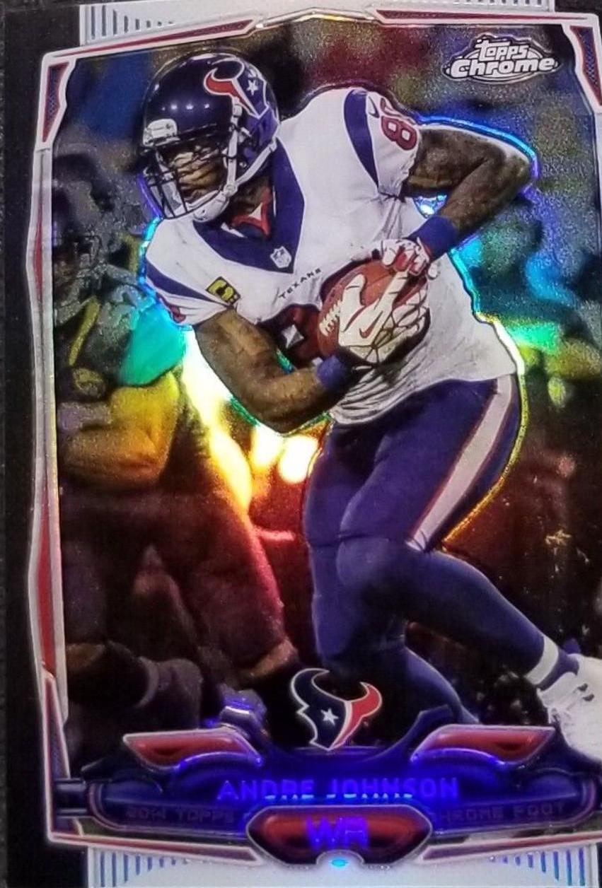 Andre Johnson [Black Refractor] #101