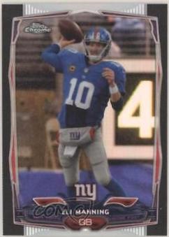 Eli Manning [Black Refractor] #93