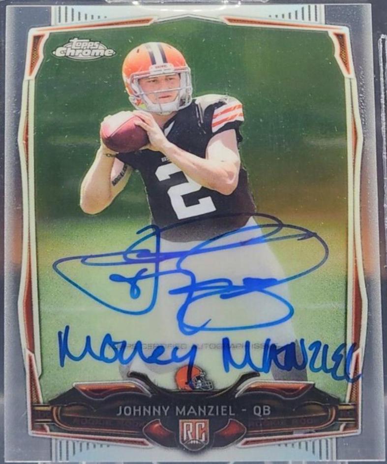 Johnny Manziel [With Ball Autograph] #169
