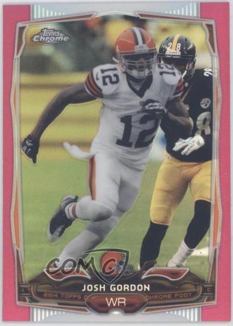 Josh Gordon [Pink Refractor] #55