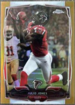 Julio Jones [Gold Refractor] #88