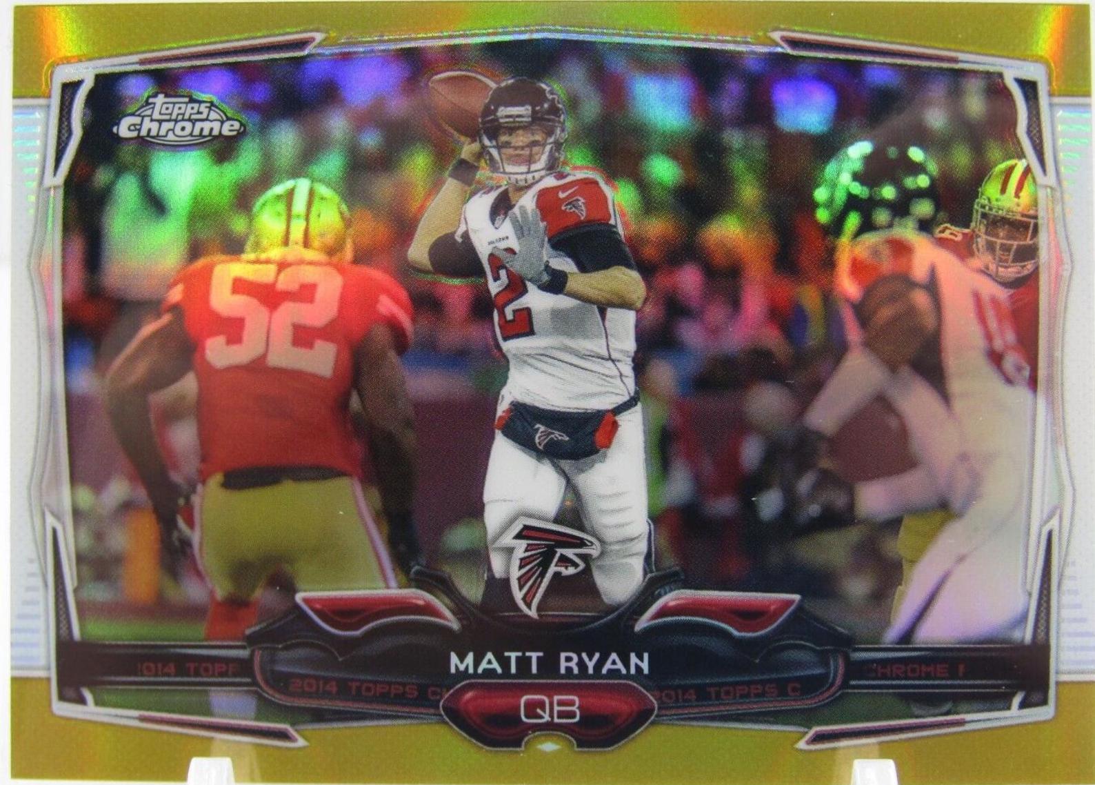 Matt Ryan [Gold Refractor] #94