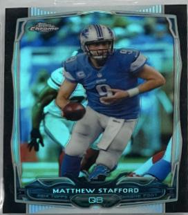 Matthew Stafford [Black Refractor] #73