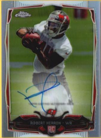 Robert Herron [Autograph Pink Refractor] #200