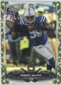 Robert Mathis [Camo Refractor] #80