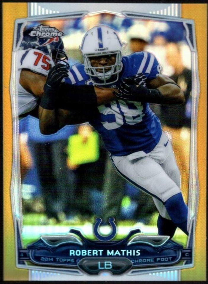 Robert Mathis [Gold Refractor] #80