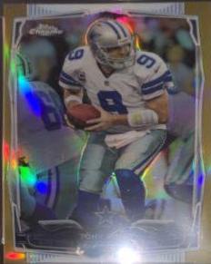 Tony Romo [Gold Refractor] #77