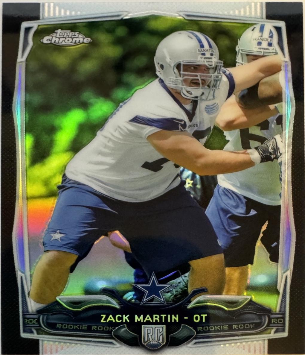 Zack Martin [Black Refractor] #207