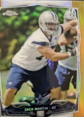 Zack Martin [Gold Refractor] #207