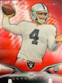 Derek Carr [Red Refractor] #102