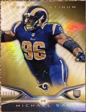 Michael Sam [Gold Refractor] #145