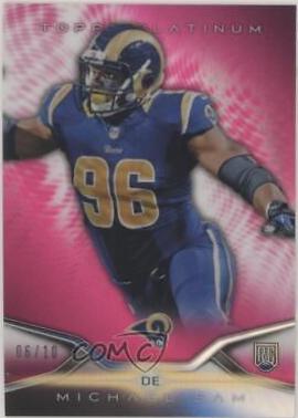Michael Sam [Pink Refractor] #145