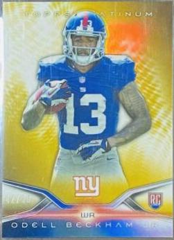 Odell Beckham Jr. [Gold Refractor] #117
