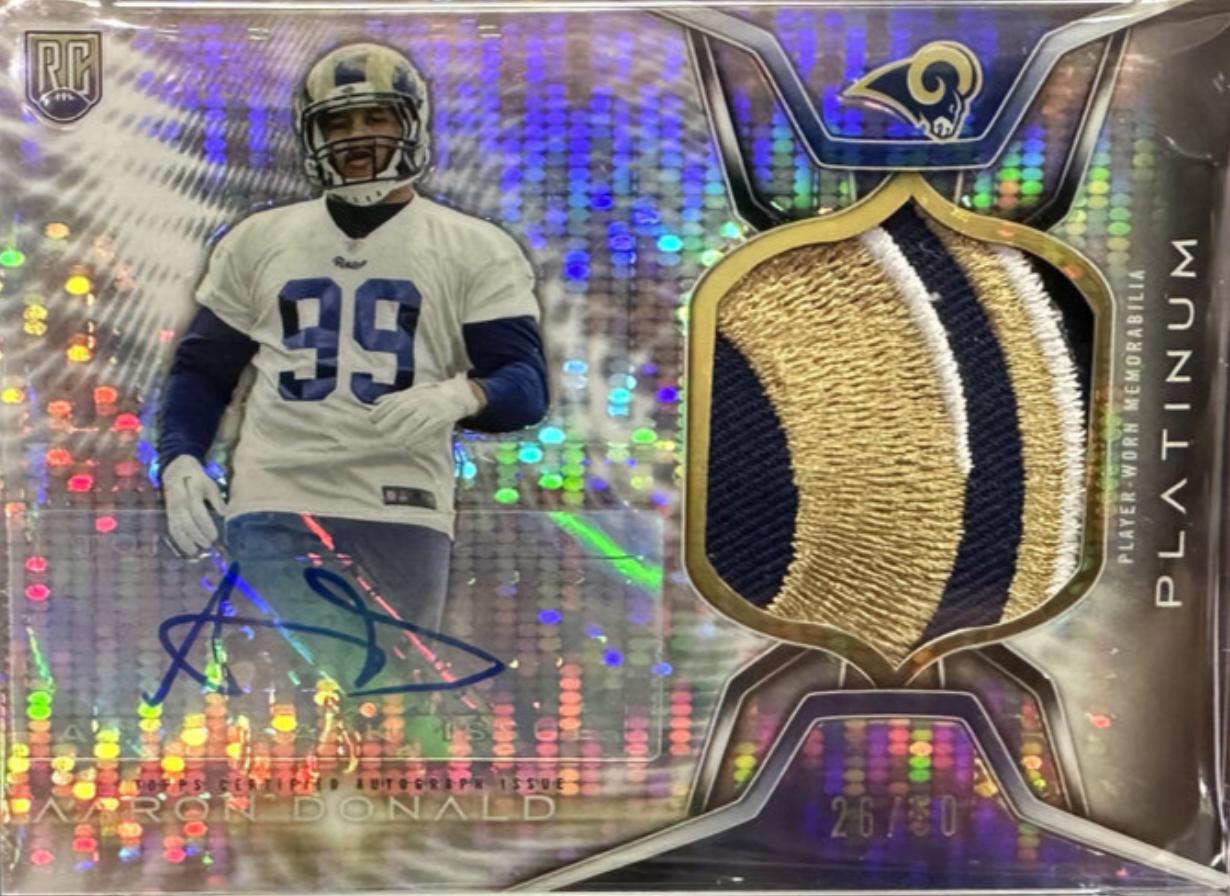 Aaron Donald [Pulsar Refractor] #AD
