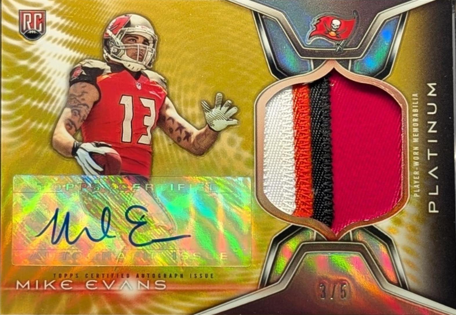 Mike Evans [Gold Refractor] #ARP-ME