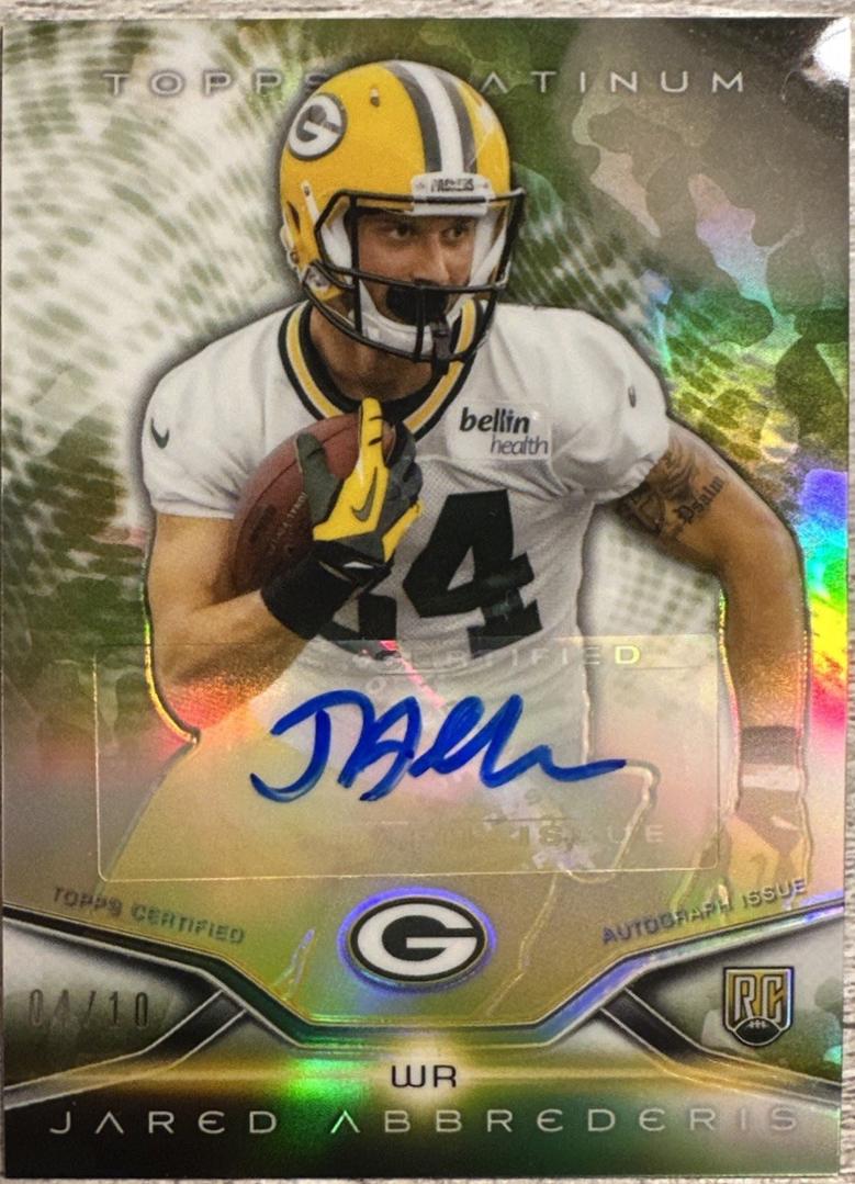 Jared Abbrederis [Camo Refractor] #77