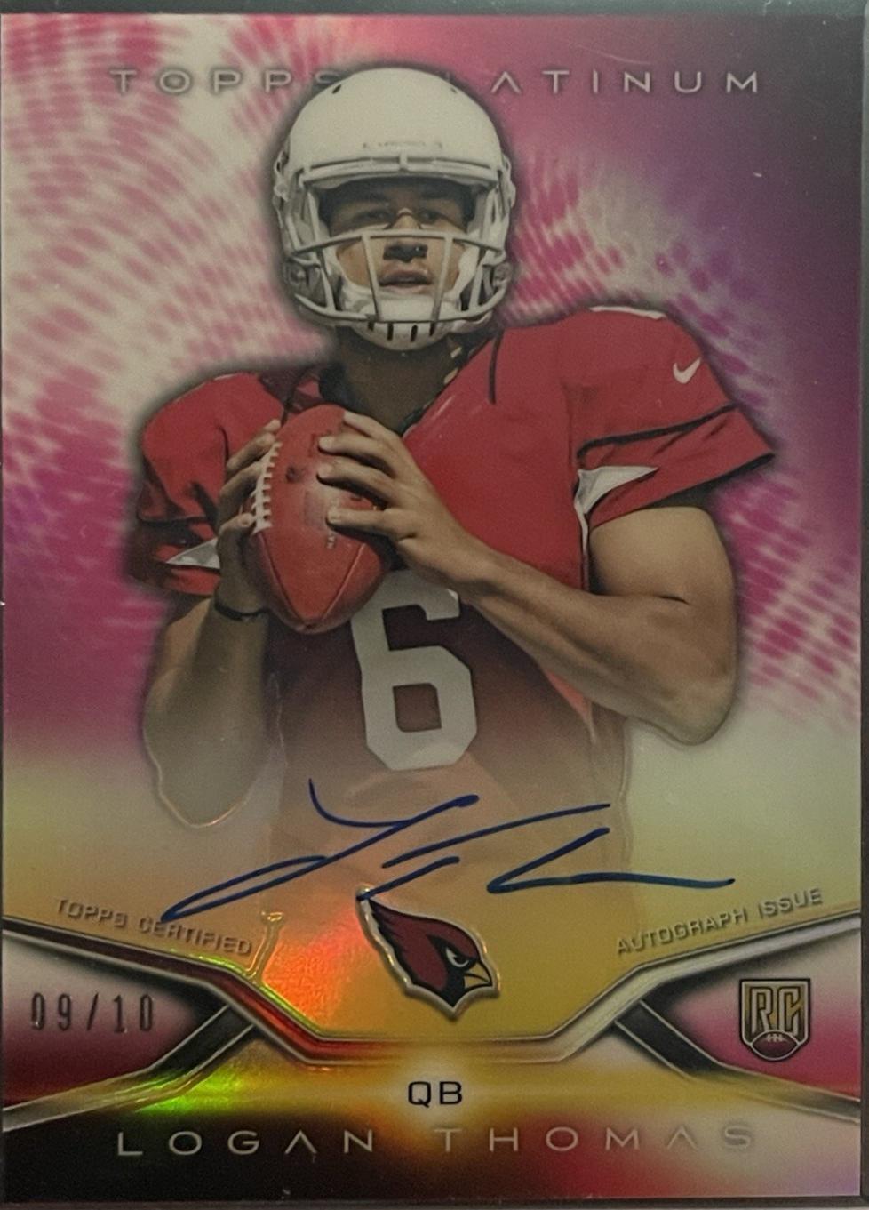 Logan Thomas [Pink Refractor] #38