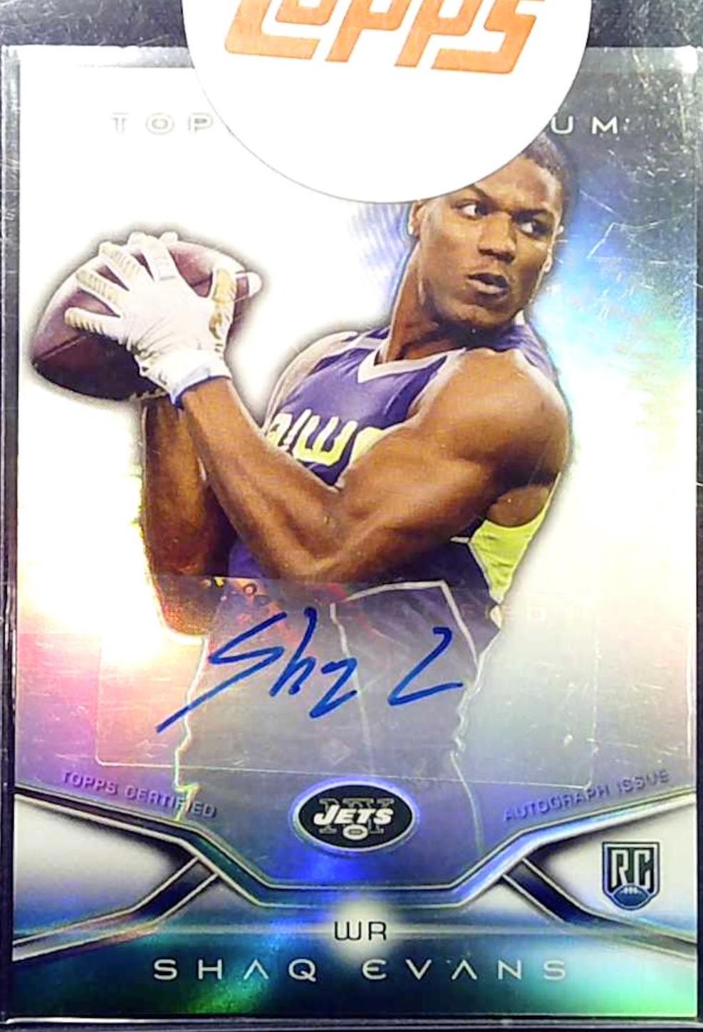Shaq Evans [Purple Refractor] #73