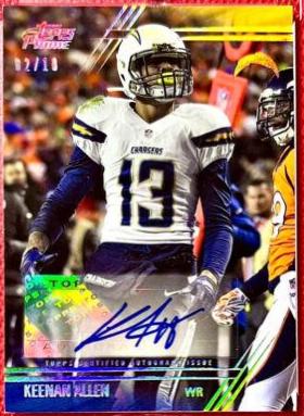 Keenan Allen [Autograph Silver Rainbow] #107