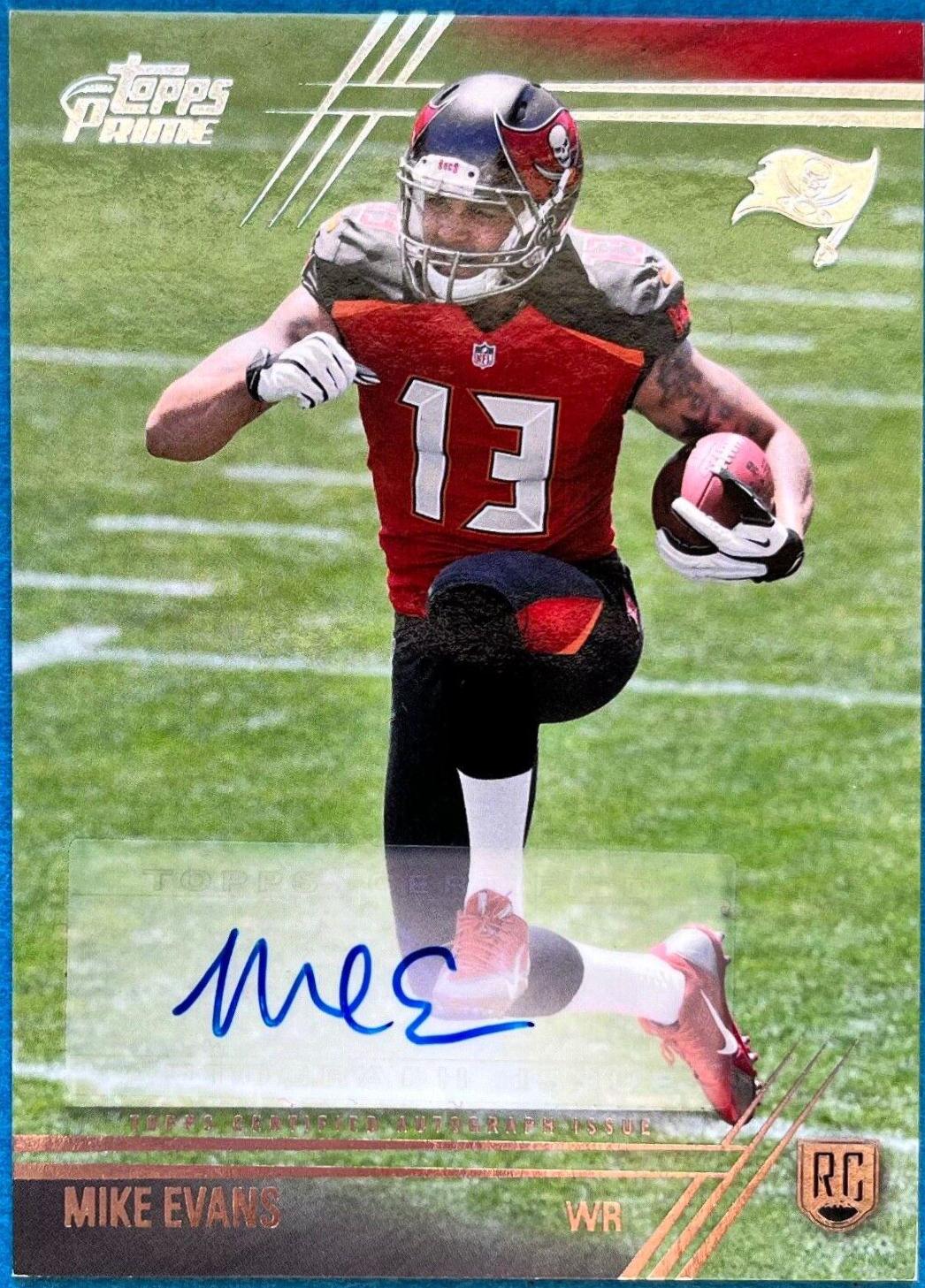 Mike Evans [Jumping Autograph] #101