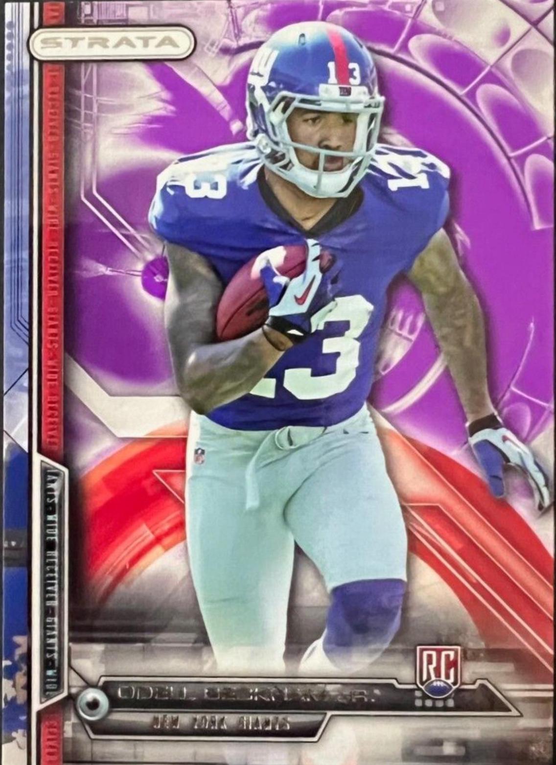 Odell Beckham Jr. [With Ball Purple] #105