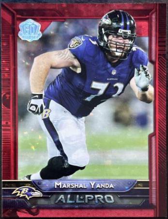 Marshal Yanda [60th Anniversary Red Foil] #273