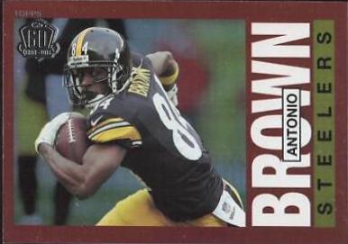 Antonio Brown [Red Border] #T60-AB