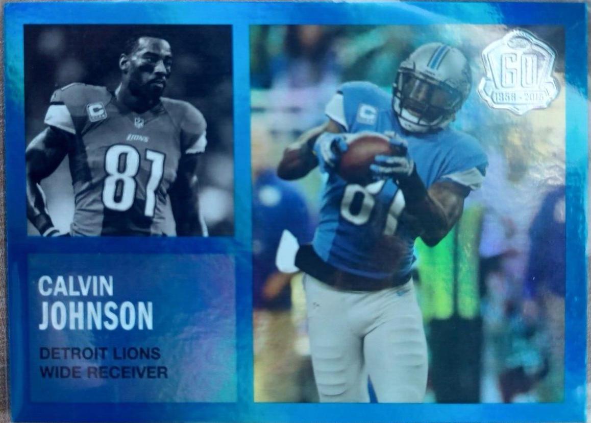Calvin Johnson [Blue Border] #T60-CJ