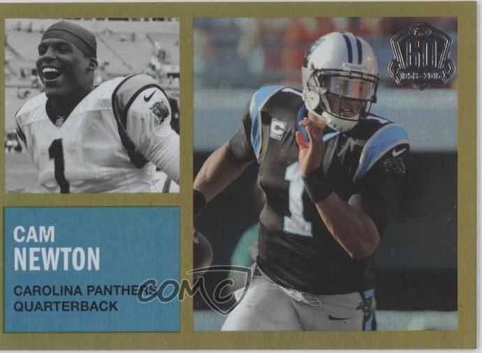 Cam Newton [Gold Border] #T60-CN
