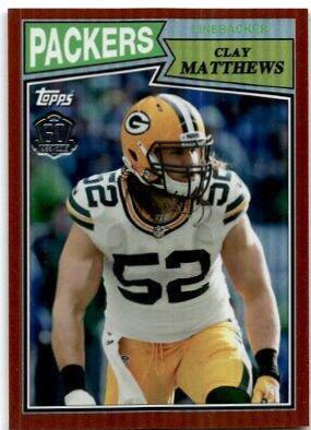 Clay Matthews [Red Border] #T60-CM
