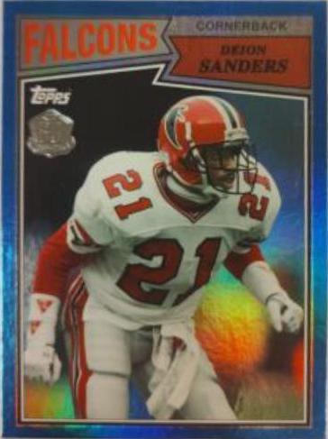Deion Sanders [Blue Border] #T60-DS