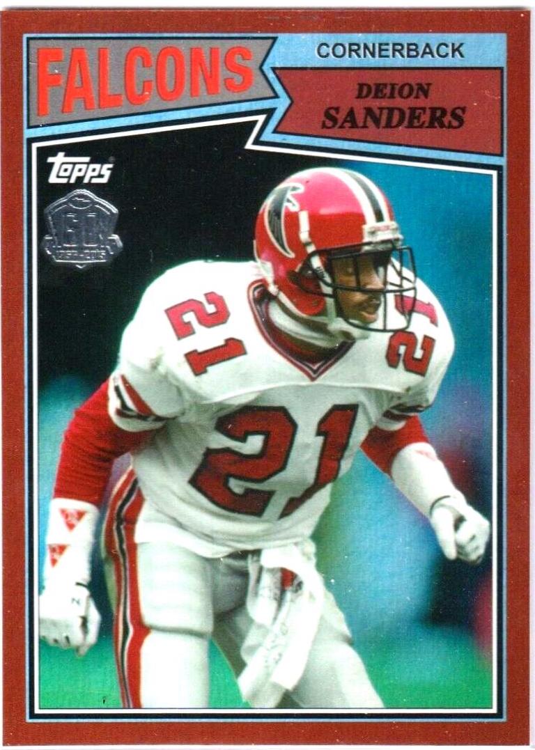 Deion Sanders [Red Border] #T60-DS