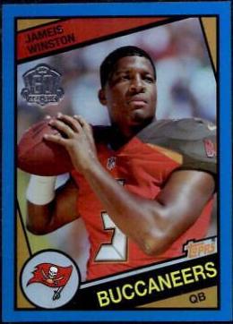 Jameis Winston [Blue Border] #T60-JWI