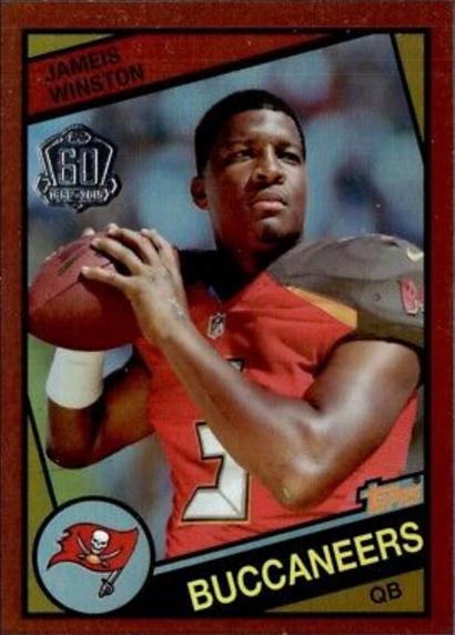 Jameis Winston [Red Border] #T60-JWI