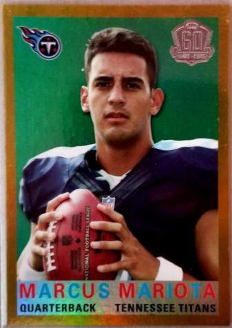 Marcus Mariota [Gold Border] #T60-MM