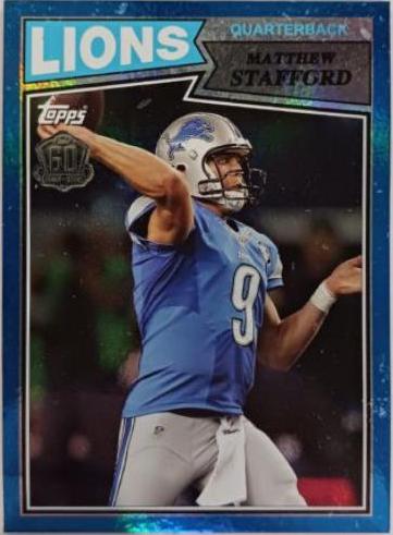 Matthew Stafford [Blue Border] #T60-MS