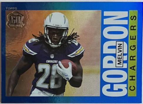 Melvin Gordon [Blue Border] #T60-MG