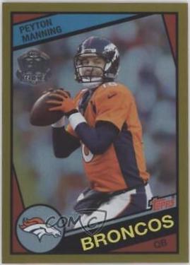 Peyton Manning [Gold Border] #T60-PM
